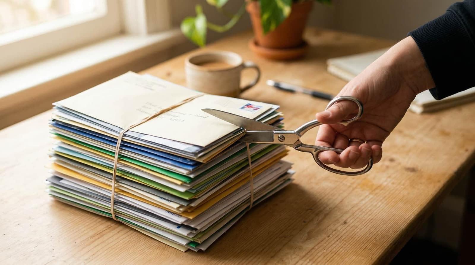 Abo kündigen — Vorlage 2026 mit Frist und Mustertext auf Schreibtisch